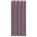 Gordijnen voile met doorvoertules 2 st 140x245 cm paars