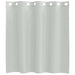Gordijnen voile met doorvoertules 2 st 140x140 cm lichtgrijs