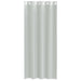 Gordijnen voile met doorvoertules 2 st 140x225 cm lichtgrijs