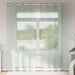 Gordijnen voile met doorvoertules 2 st 140x245 cm lichtgrijs