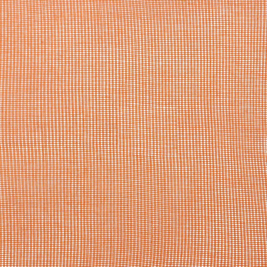 Gordijnen voile met doorvoertules 2 st terracotta