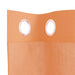 Gordijnen voile met doorvoertules 2 st terracotta