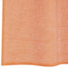 Gordijnen voile met doorvoertules 2 st terracotta