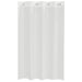 Gordijnen voile met doorvoertules 2 st wit