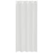 Gordijnen voile met doorvoertules 2 st wit