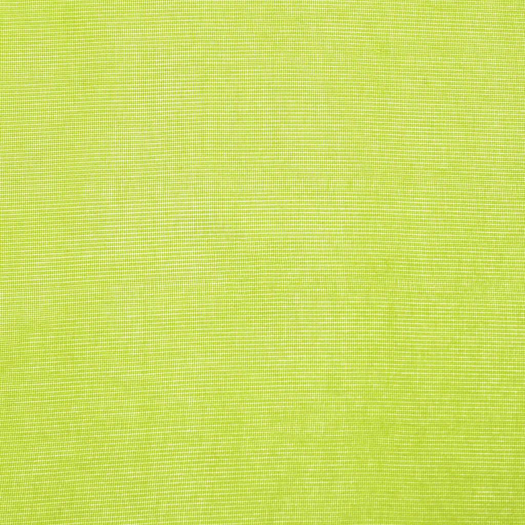 Gordijnen voile met roedezakken 2 st appelgroen
