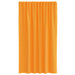 Gordijnen voile met roedezakken 2 st oranje