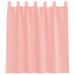 Gordijnen voile met roedezakken 2 st roze