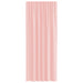 Gordijnen voile met roedezakken 2 st roze