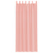 Gordijnen voile met roedezakken 2 st roze