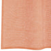Voile gordijnen met roedezakken 2 st terracotta