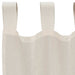 Gordijnen voile met Tab Top 2 st crèmekleurig