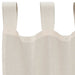 Gordijnen voile met Tab Top 2 st crèmekleurig