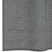 Gordijnen voile met lussen 2 st 140x260 cm donkergrijs