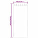 Gordijnen voile met lussen 2 st 140x260 cm donkergrijs