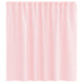 Gordijnen voile met lussen 2 st 140x140 cm lichtroze