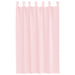 Gordijnen voile met lussen 2 st 140x175 cm lichtroze