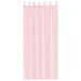 Gordijnen voile met lussen 2 st 140x245 cm lichtroze