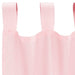 Gordijnen voile met lussen 2 st 140x245 cm lichtroze