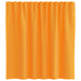 Gordijnen voile met lussen 2 st 140x140 cm oranje