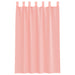 Gordijnen met lussen 2 st 140x175 cm roze