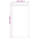 Gordijnen voile met lussen 2 st 140x225 cm roze