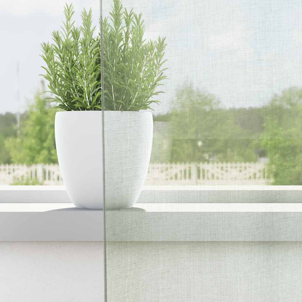 Gordijnen voile met lussen 2 st 140x175 cm lichtgrijs