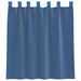 Gordijnen voile met lussen 2 st 140x260 cm lichtgrijs