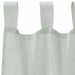 Gordijnen voile met lussen 2 st 140x260 cm lichtgrijs