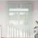 Gordijnen voile met lussen 2 st 140x260 cm lichtgrijs
