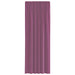 Gordijnen voile met lussen 2 st 140x140 cm koningsblauw