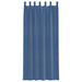Gordijnen voile met lussen 2 st 140x225 cm koningsblauw