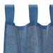 Gordijnen voile met lussen 2 st 140x245 cm koningsblauw