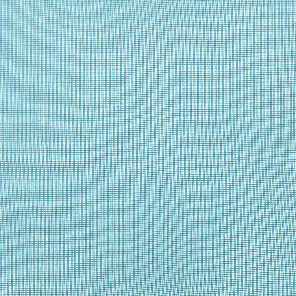 Gordijnen voile met lussen 2 st 140x175 cm turkoois
