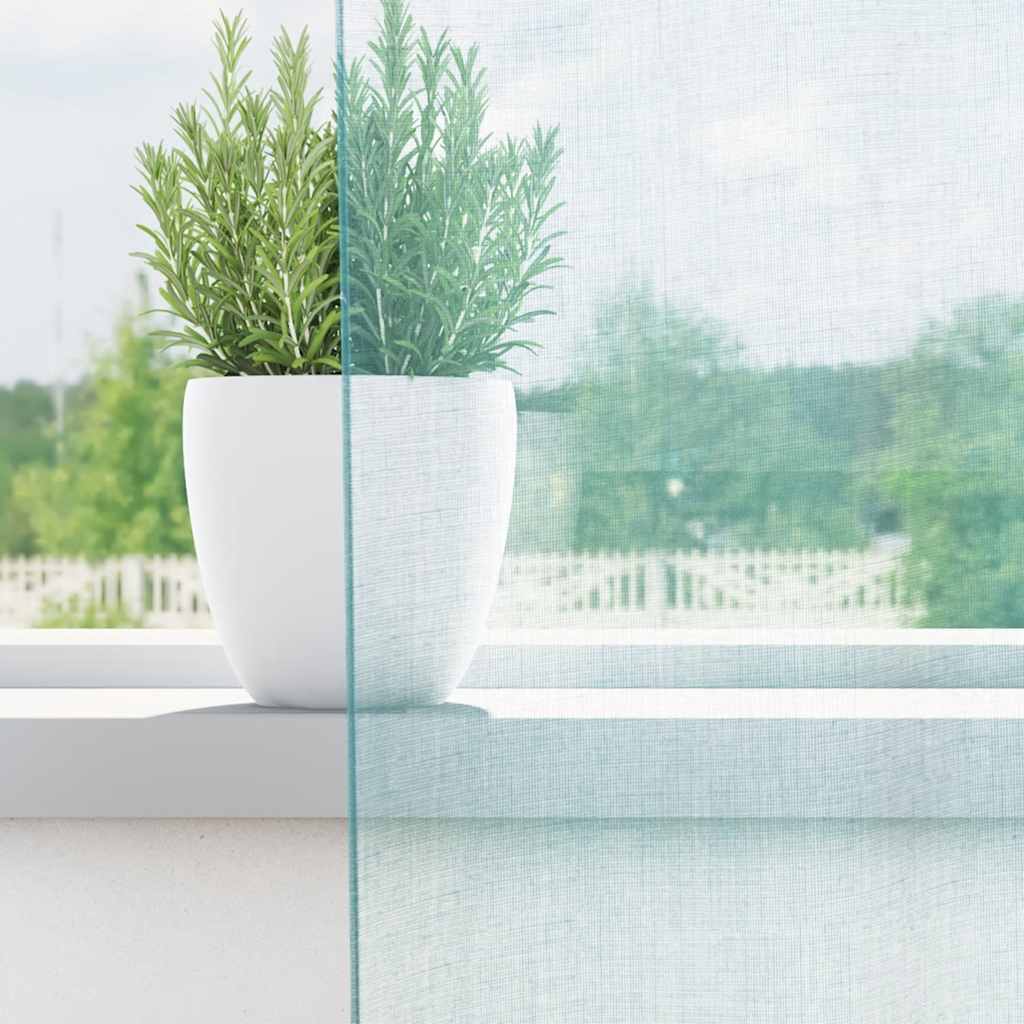 Gordijnen met lussen 2 st 140x225 cm turkoois