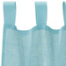 Gordijnen voile met lussen 2 st 140x245 cm turkoois