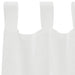 Gordijnen voile met lussen 2 st 140x140 cm wit
