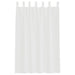 Gordijnen voile met lussen 2 st 140x175 cm wit