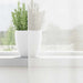 Gordijnen met lussen 2 st 140x245 cm wit