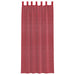Gordijnen Voile met lussen 2 st 140x225 cm wijnrood