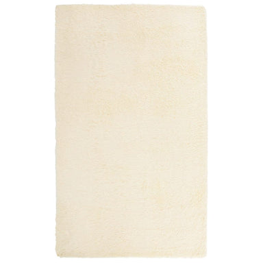 Hoogpolig vloerkleed NAVARRA 60x100 cm polyester crèmekleurig