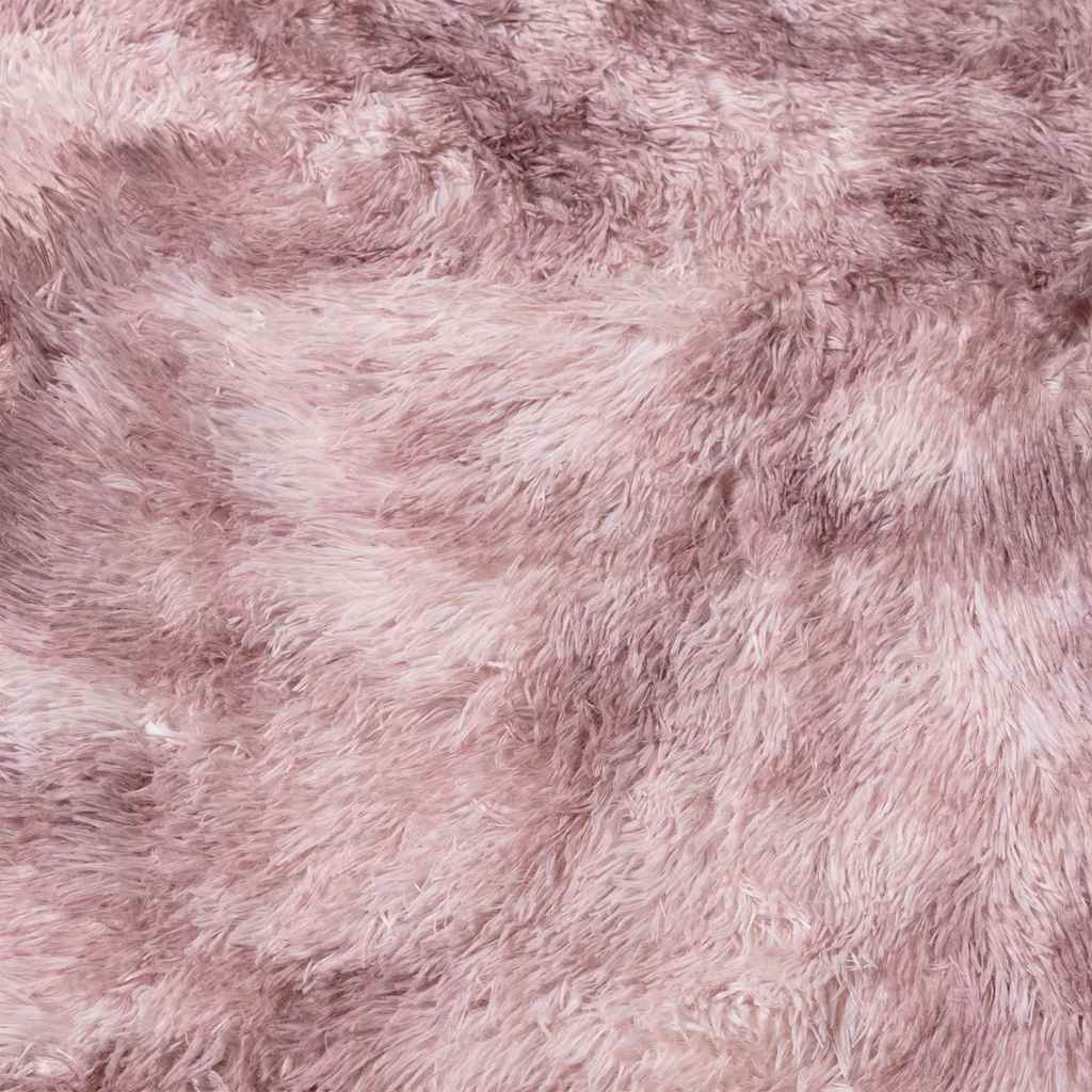 Hoogpolig vloerkleed NAVARRA 60x100 cm polyester stoffig roze