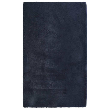 Hoogpolig vloerkleed NAVARRA 60x100 cm polyester marineblauw