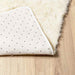 Hoogpolig vloerkleed NAVARRA 80x150 cm polyester crèmekleurig
