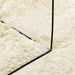 Hoogpolig vloerkleed NAVARRA 80x150 cm polyester crèmekleurig