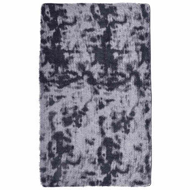 Hoogpolig vloerkleed NAVARRA 80x150 cm polyester donkergrijs