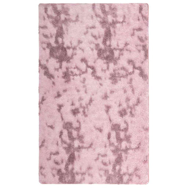 Hoogpolig vloerkleed NAVARRA 80x150 cm polyester stoffig roze
