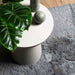 Hoogpolig vloerkleed NAVARRA 80x150 cm polyester lichtgrijs