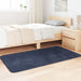 Hoogpolig vloerkleed NAVARRA 80x150 cm polyester marineblauw