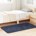 Hoogpolig vloerkleed NAVARRA 80x150 cm polyester marineblauw